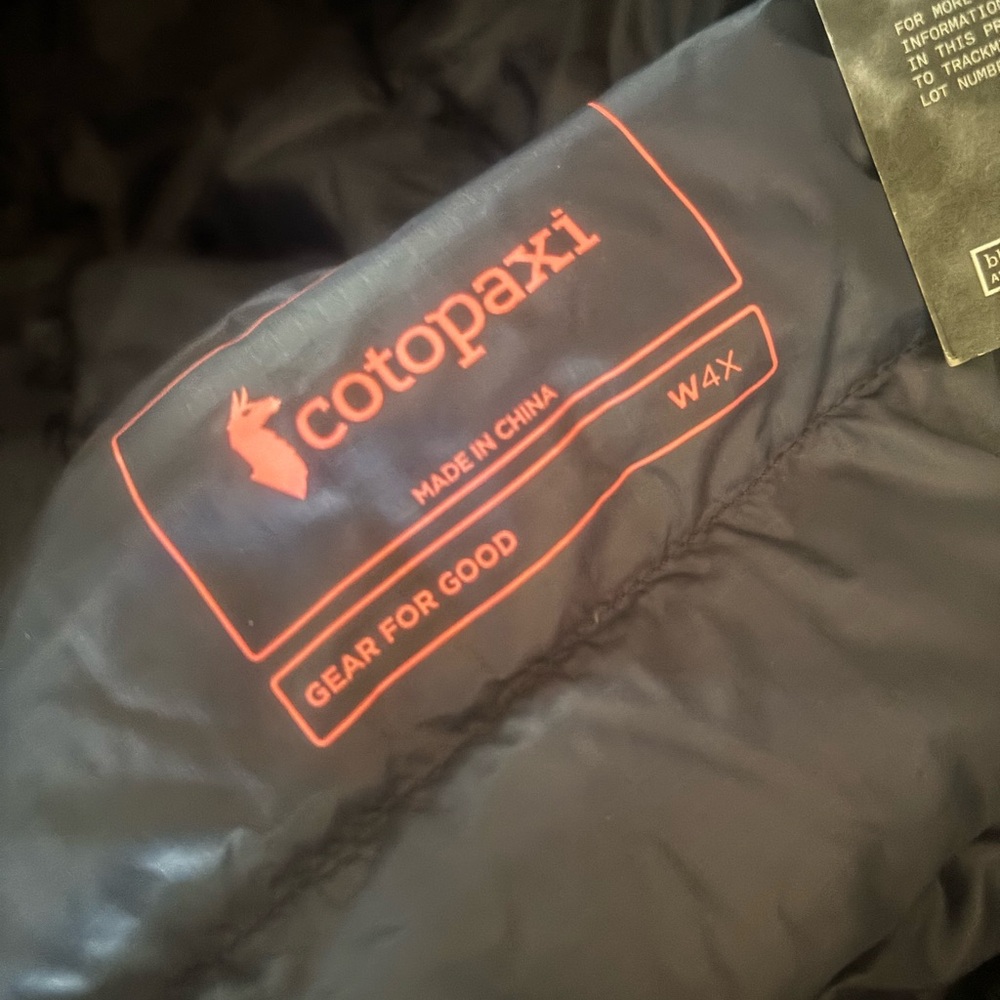 Cotopaxi Fuego Down Parka “Ink Stripes” Womens 4X NWT - Picture 6 of 6